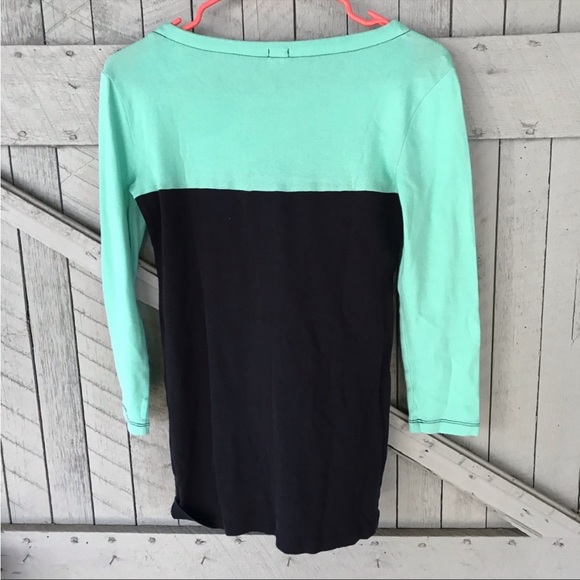 J.Crew Factory Color Block Top - Picture 3 of 5